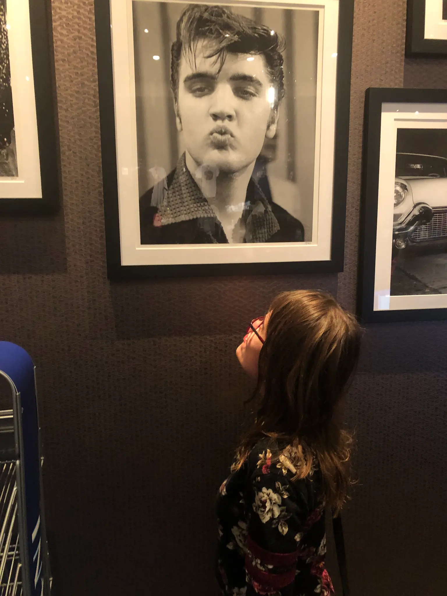 Lis with Elvis Photo